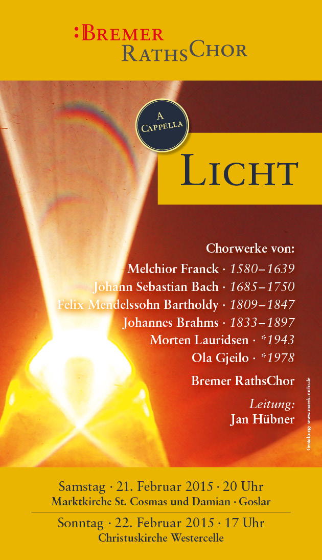 Plakat Licht-Programm
